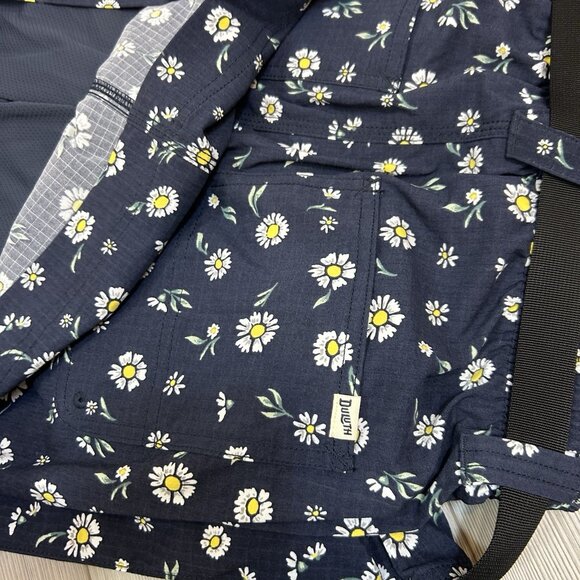 Duluth Womens Small Heirloom Gardening Skort With Belt Bag Hiking Navy Floral - Picture 13 of 13